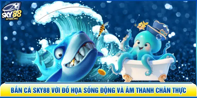 Bắn Cá SKY88 với đồ họa sống động và âm thanh chân thực